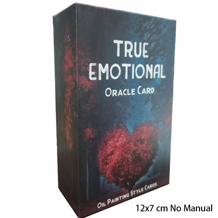 Tarot Deck With Guidebook - Giochi di carte Oracle emozionali reali