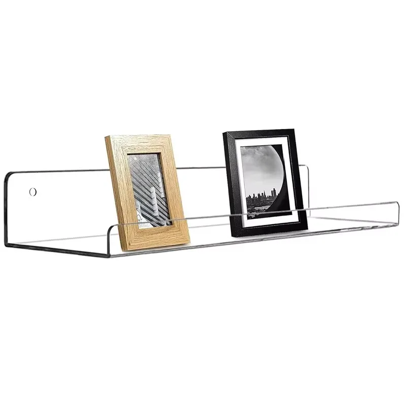 Set di 2 Mensole Galleggianti  - Clear Acrylic Book Stand Holder recensione e prezzo