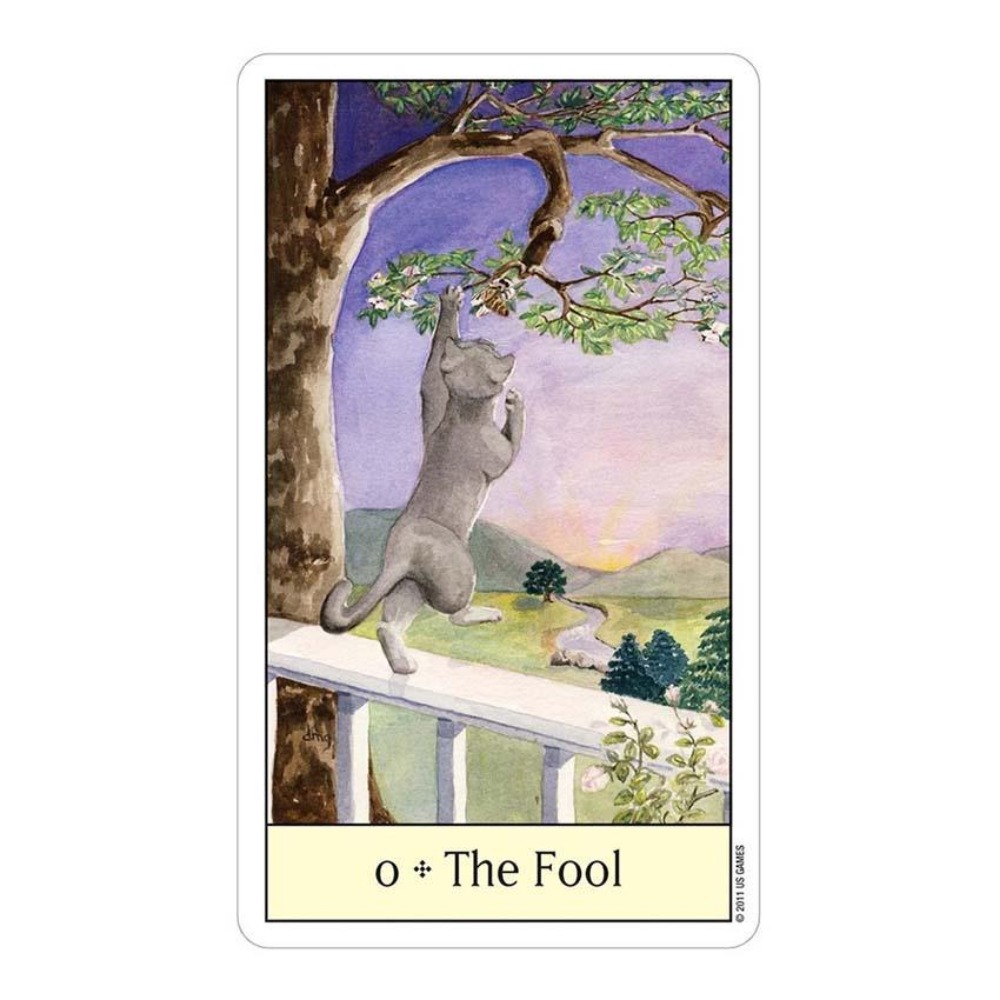 Giochi di carte Tarocchi Cats  - Tarot Deck With Guidebook recensione e prezzo