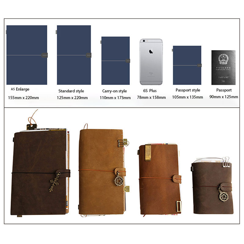 Taccuino con copertina in pell - Vintage Leather Journal Notebook recensione e prezzo