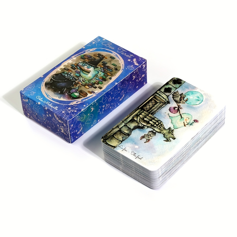 Boo Tarot Deck Fantasmi Carta  - Tarot Deck With Guidebook recensione e prezzo