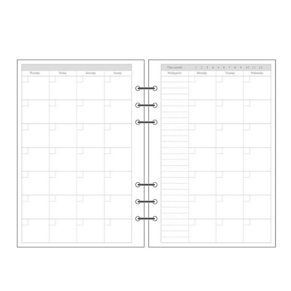 Agenda Giornaliera a Quadretti - A5 Spiral Dotted Grid Notebook recensione e prezzo
